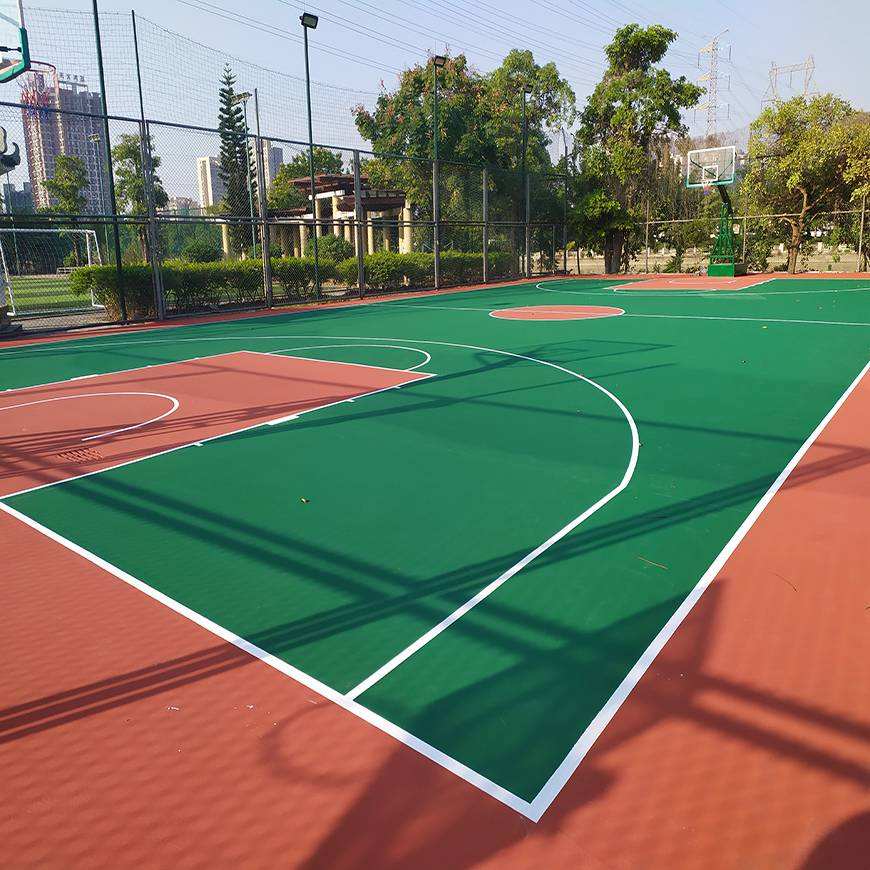 硅pu材料籃球場(chǎng)